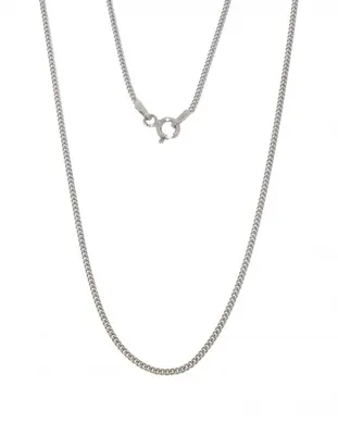 Sterling Silver 16" 1.5mm Curb Chain