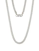 Sterling Silver 18" 2.8mm Curb Chain