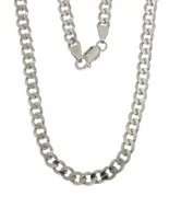 Sterling Silver 22" 5.9mm Curb Link Chain
