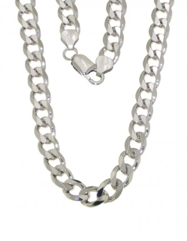 Sterling Silver 20" 8mm Curb Chain