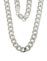 Sterling Silver 20" 8mm Curb Chain