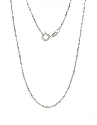 Sterling Silver 16" 1.1mm Box Chain