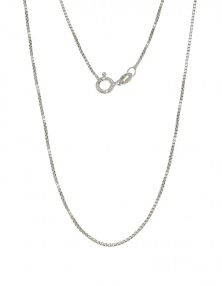 Sterling Silver 18" 1.1mm Box Chain