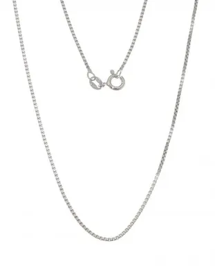Sterling Silver 22" 1.2mm Box Chain