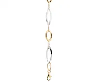 10K Two-Tone Gold Fashion Bracelet