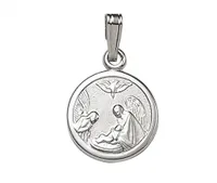 Children's Sterling Silver 15" Guardian Angel