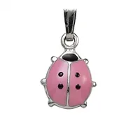 Children's Sterling Silver 15" Ladybug