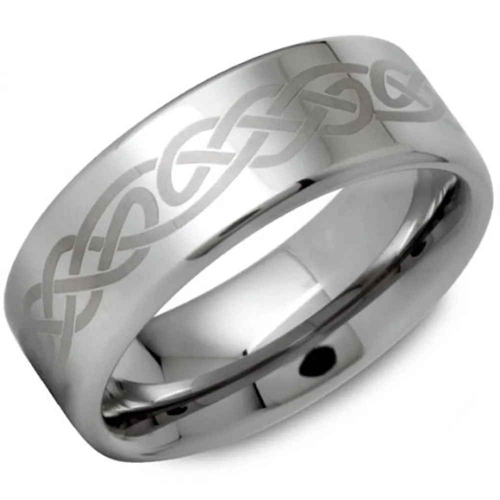 8mm Tungsten Carbide Band