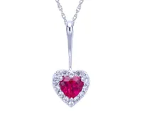 Sterling Silver 3-In-1 Heart Pendant