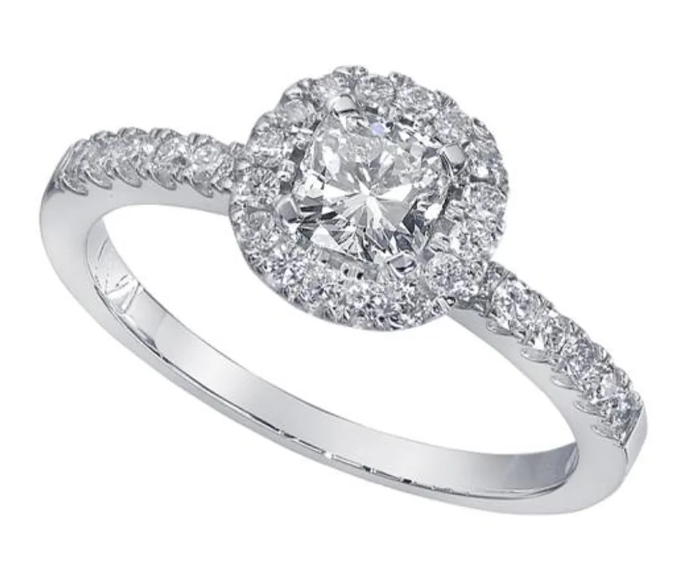 Glacier Fire Canadian Diamond 0.75CTW Bridal Ring