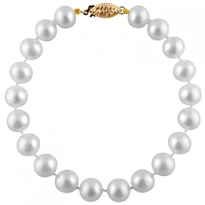 White Freshwater 7-7.5mm Pearl Bracelet