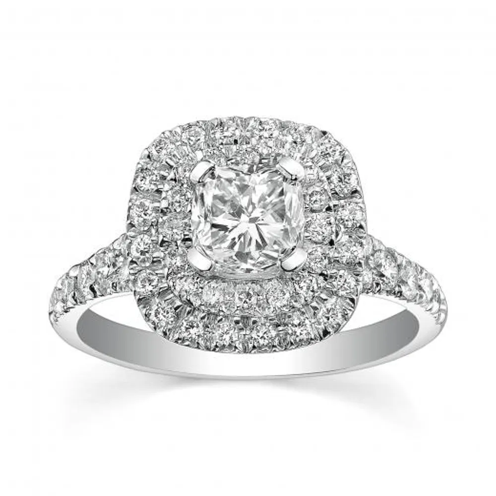 Glacier Fire Canadian Diamond 0.80CTW White Gold Bridal Ring