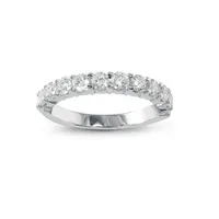 White Gold 0.75CTW Diamond Anniversary Band