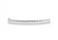 Sterling Silver Diamond Bracelet