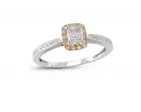 Rose Gold Cushella 0.50CT Bridal