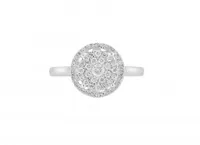 White Gold 0.50CTW Diamond Fashion Ring