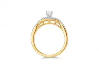 Glacier Fire Canadian Diamond 0.51CTW Bridal Ring