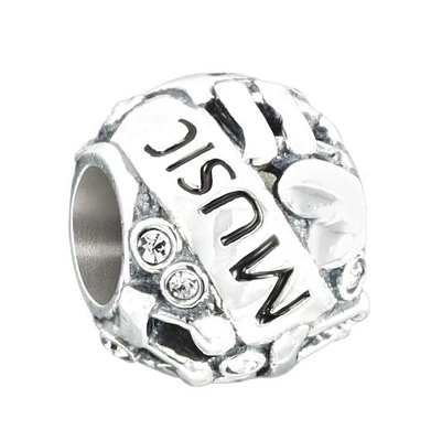 Sterling Silver Music Heals The Soul