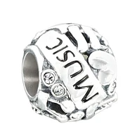Sterling Silver Music Heals The Soul