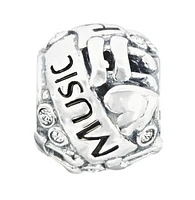 Sterling Silver Music Heals The Soul