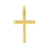 10K Yellow Gold Cross Pendant