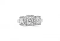 Glacier Fire 2.00CTW Diamond Ring