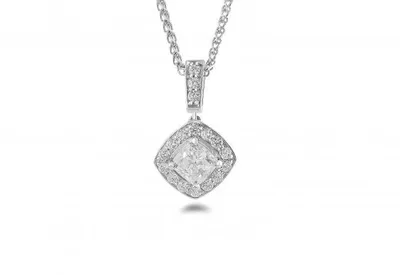 Glacier Fire 0.95CTW Diamond Necklace