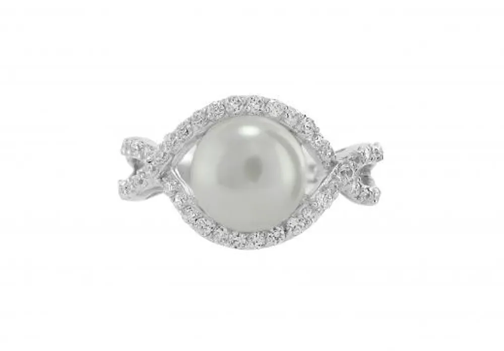 Sterling Silver Freshwater Pearl Ring