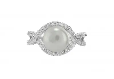 Sterling Silver Freshwater Pearl Ring