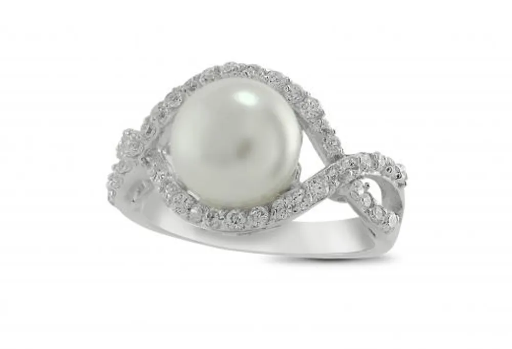 Sterling Silver Freshwater Pearl Ring