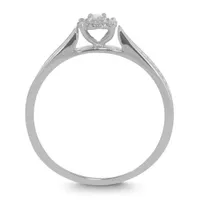 10K White Gold 0.15CTW Promise Ring