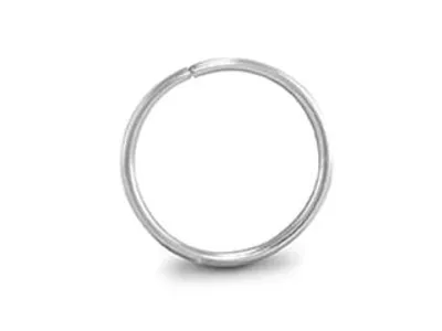 10K White Gold 10mm Sleeper Single