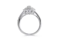 14K White Gold 1.00CTW Bridal Set