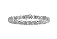 Sterling Silver Snowflake Bracelet