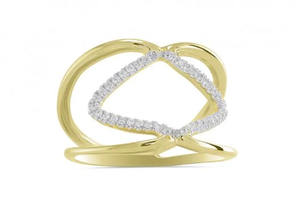 10K Yellow Gold Fashion Ring