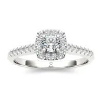 My Diamond Story 14K White Gold Bridal Ring 0.40CTW