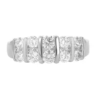 14K White Gold 1.00CTW Diamond Anniversary Band