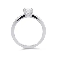 Glacier Fire 14K White Gold 0.50CT Princess Cut Solitaire Ring