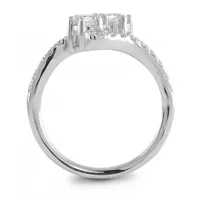 14K White Gold 1.00CTW Everlove Ring