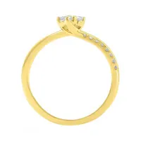 10K Yellow Gold 0.33CTW Everlove Ring