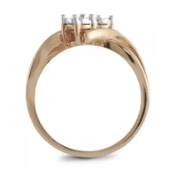 10K Rose Gold 0.16CTW Everlove Ring