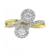 10K Yellow Gold 0.45CTW Everlove Ring