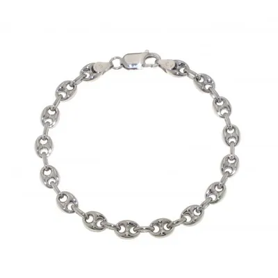 Sterling Silver 7.5" 6.1mm Marina Bracelet