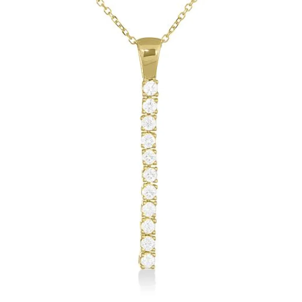 Line of Love 0.32CTW Diamond Pendant