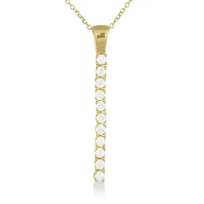 Line of Love 0.32CTW Diamond Pendant