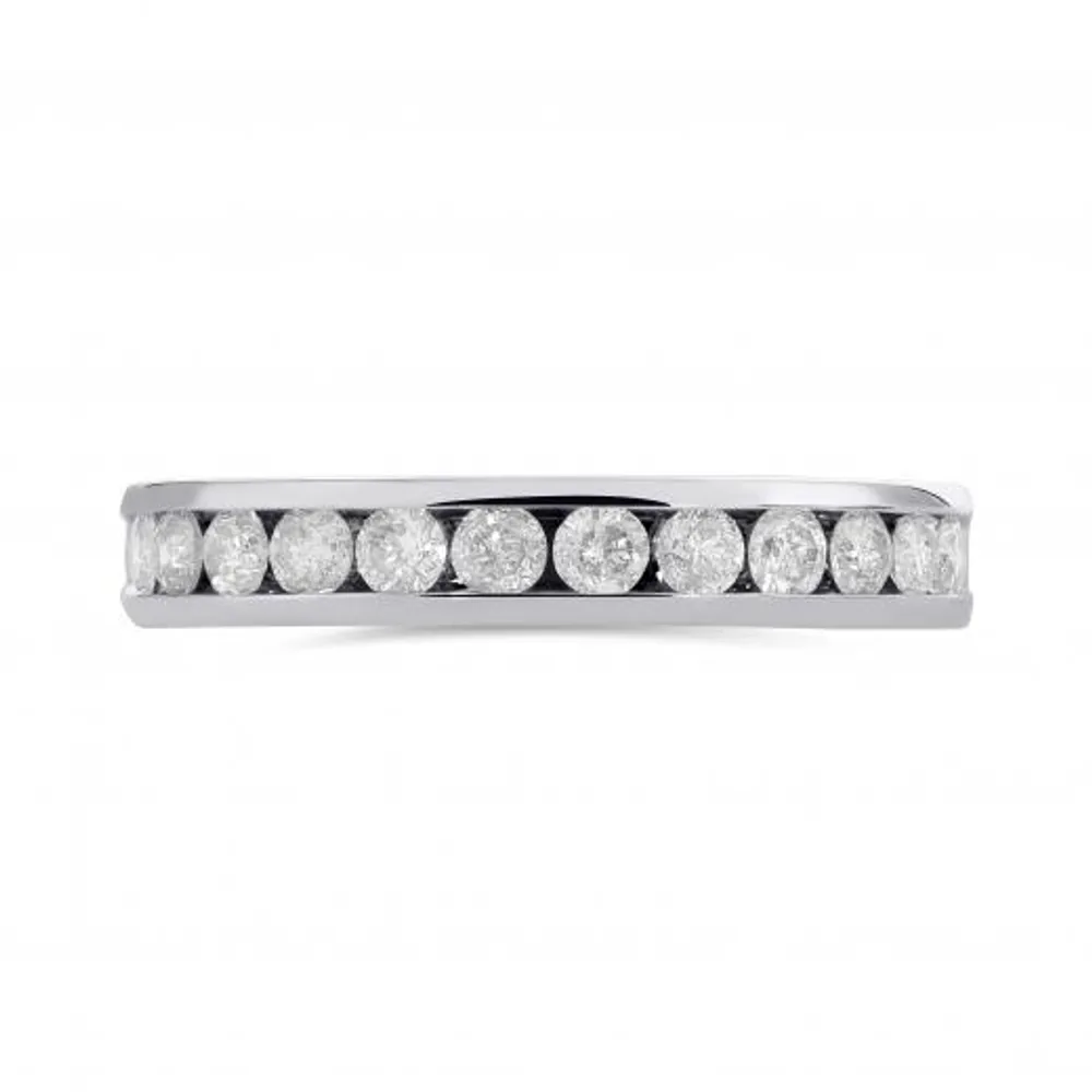 10K White Gold 0.50CTW Diamond Band