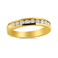 10K Yellow Gold 0.50CTW Diamond Band