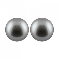 Large Pearl Stud Earrings