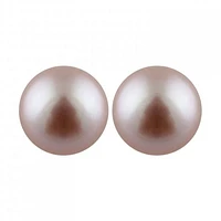 Large Pearl Stud Earrings