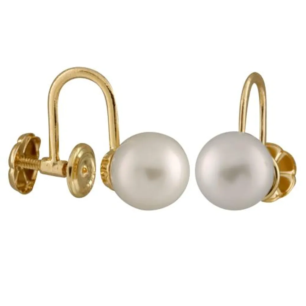 Non Pierced Gold Earrings